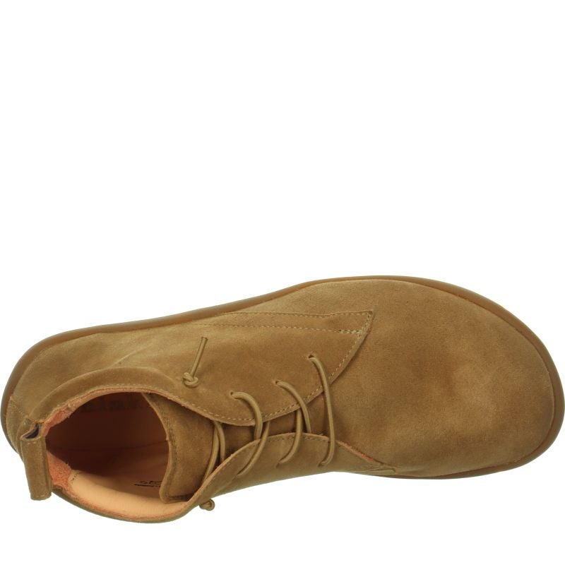 Think BLO Sneakers high - Material: Leather in Brown