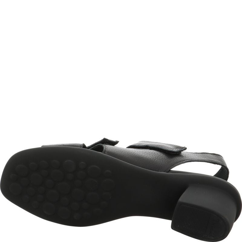 Think! VIVI Damen Sandalette - Material: Leder in Schwarz