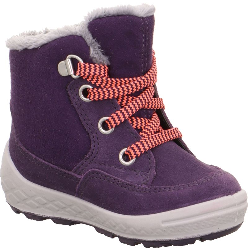 Superfit GROOVY 2.0 Girls Boot - Material: Leather/Textil in Purple