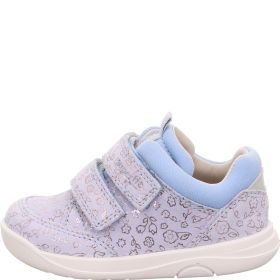 Superfit LILLO Girls Sneakers low - Material: Leather/Textil in Blue
