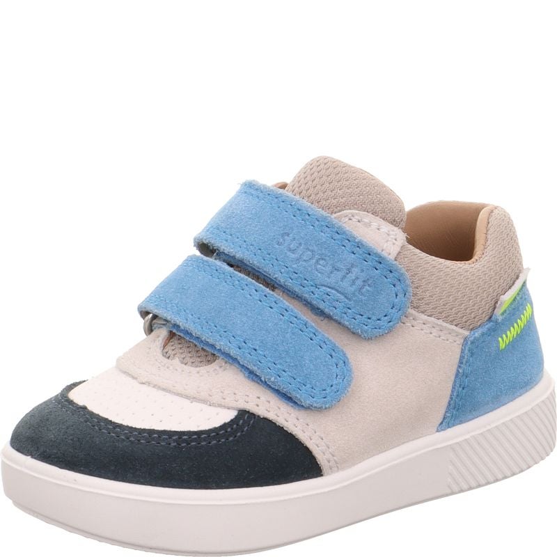 Superfit SUPIES Boys Sneakers low - Material: Leather/Textil in Multi Colour