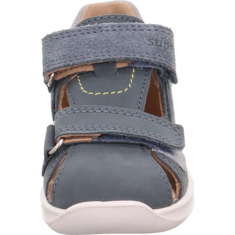 Superfit BUMBLEBEE Jungen Sandale - Material: Leder in Blau