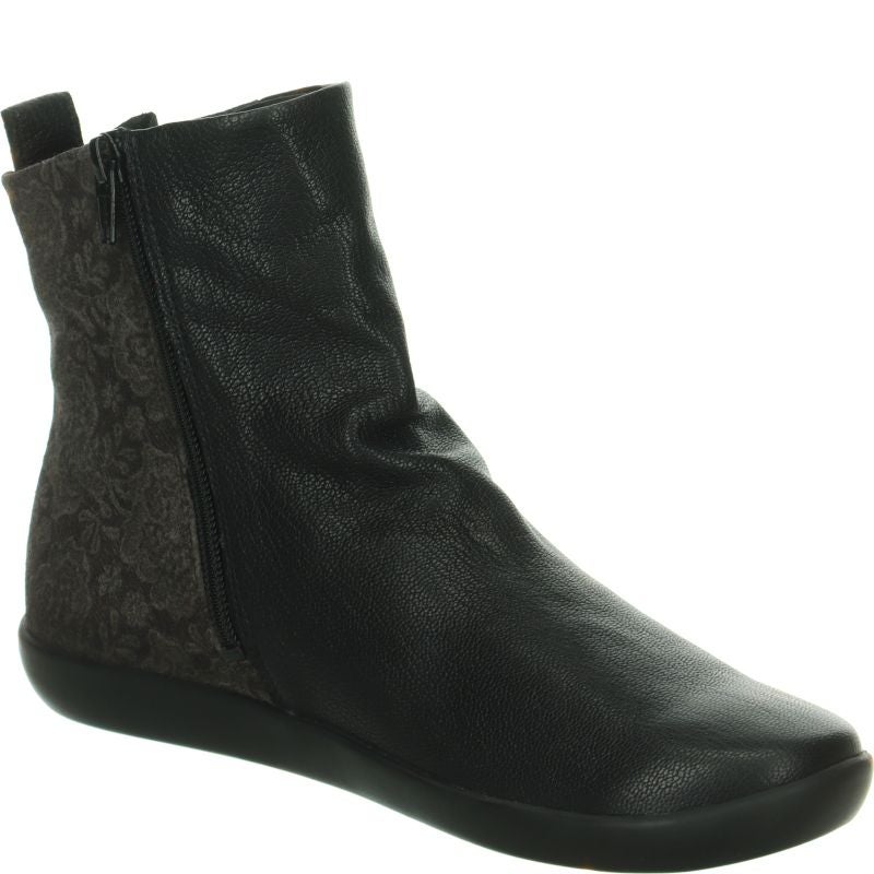 Think! NATURE Woman Ankle boot - Material: Leather in Black
