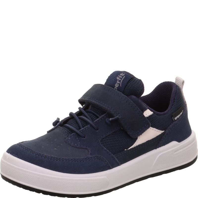 Superfit MAVERICK Sneakers low - Material: Leather/Textil in Blue