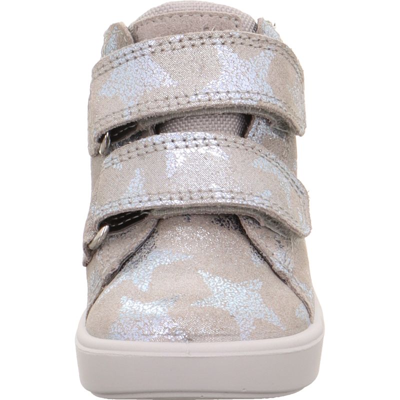 Superfit SUPIES Girls Sneakers high - Material: Leather/Textil in Grey