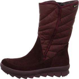 Legero NOVARA Damen Stiefelette - Material: Leder/Textil in Rot