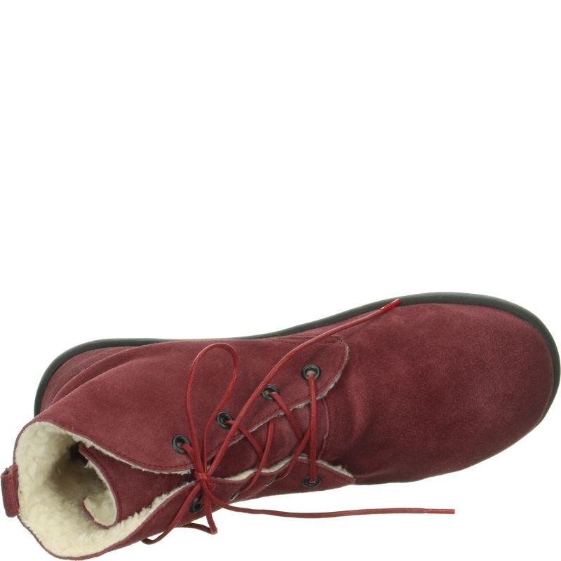 Think! BLO Damen Ankle Boots - Material: Leder in Rot