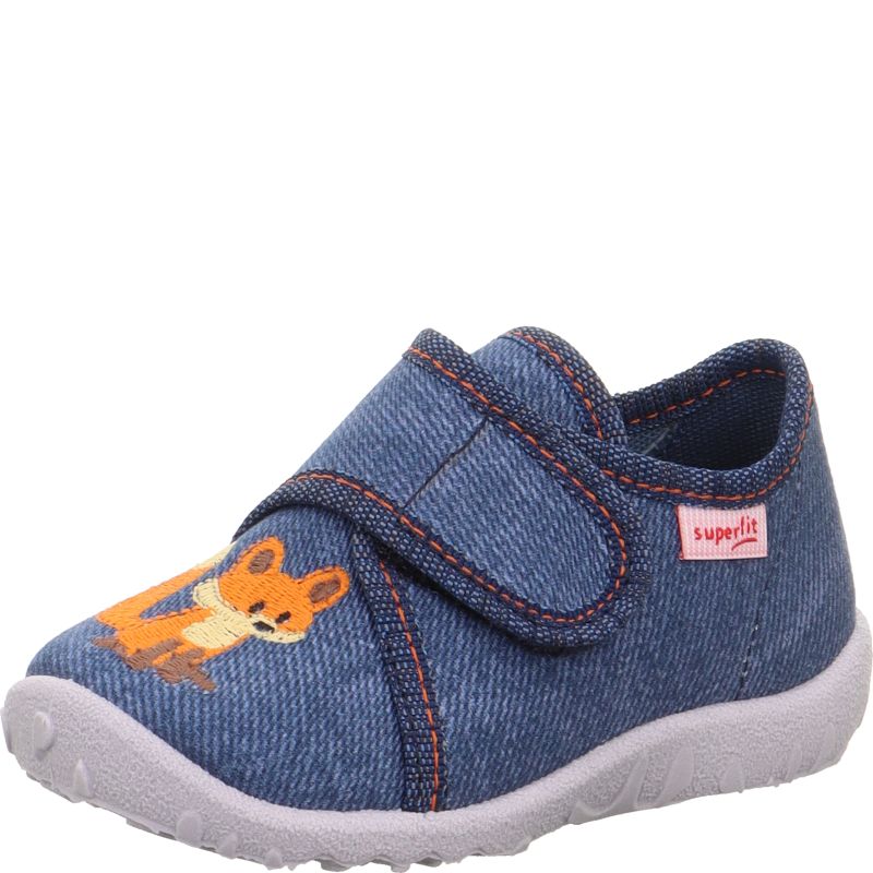 Superfit SPOTTY Boys Slipper - Material: Textile in Blue