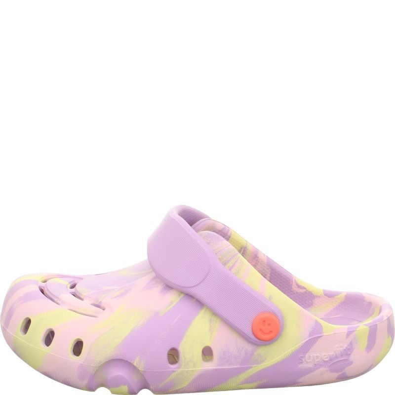 Superfit SPLASHC Clog - Material: SonstigesMaterial in Purple