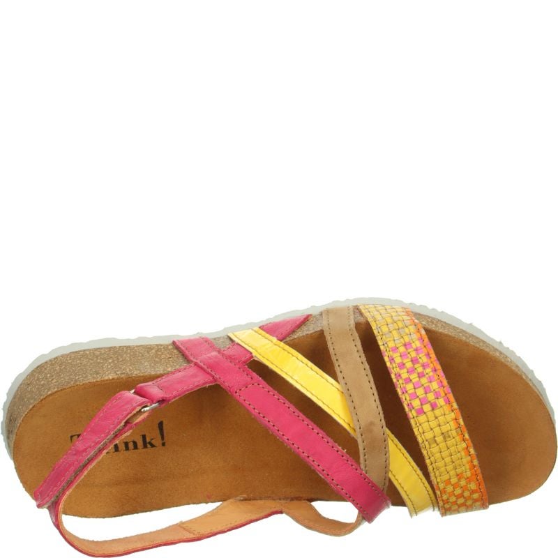 Think KOAK DAMEN Woman  - Material: Leather in Multi Colour
