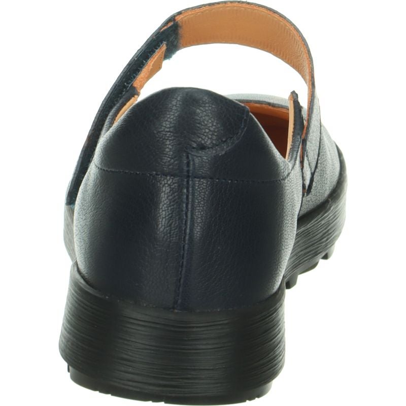 Think COMODA Ballerina - Material: Leather in Blue
