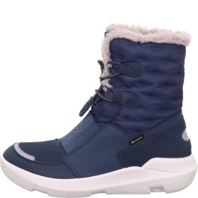 Superfit TWILIGHT Mädchen Stiefel - Material: Leder/Sonstiges Material/Textil in Blau
