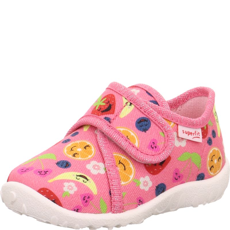 Superfit SPOTTY Slipper - Material: Textile in Rose