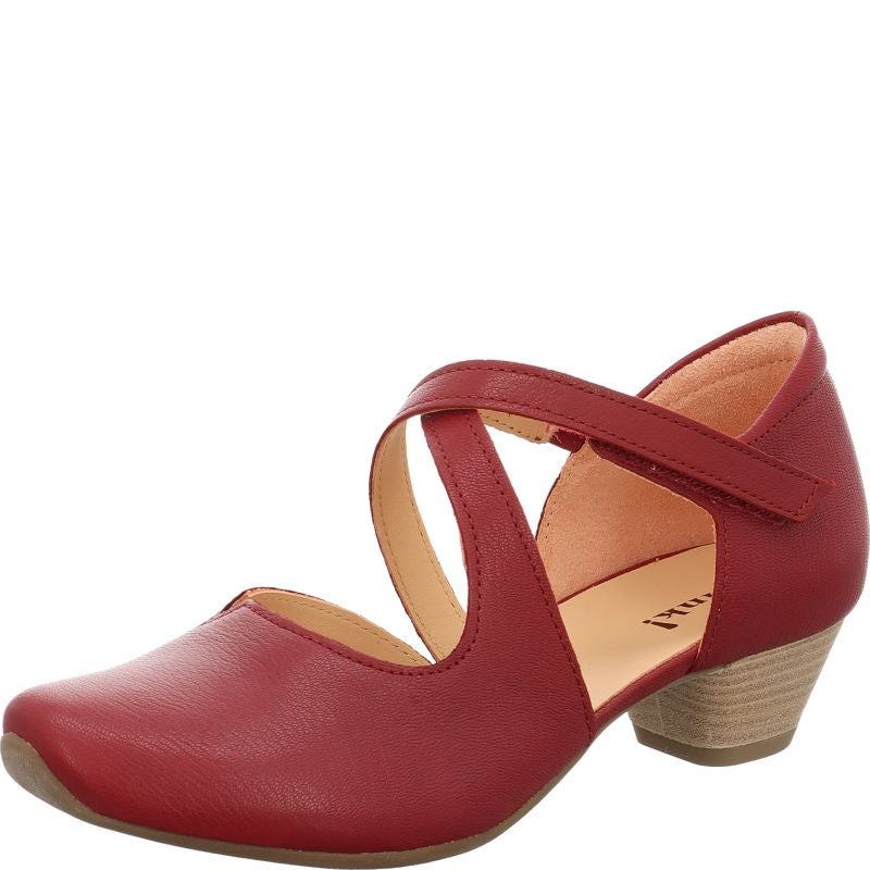 Think AIDA DAMEN Pumps - Material: Leather in Red