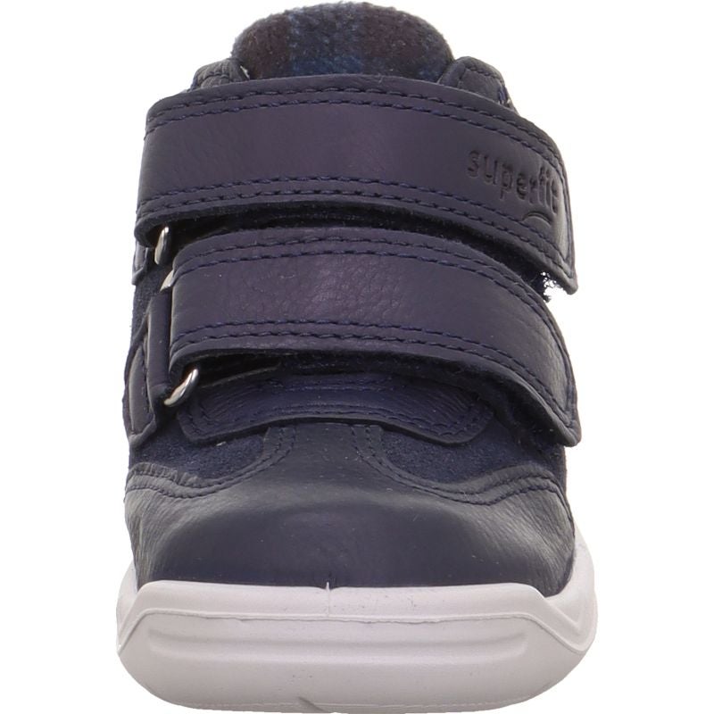 Superfit WHALEY Sneakers high - Material: Leather/Textil in Blue