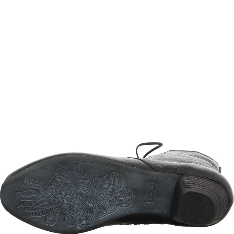 Think! AIDA Damen Stiefelette - Material: Leder in Schwarz