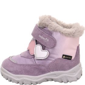 Superfit HUSKY+ Boot - Material: Leather/Textil in Purple