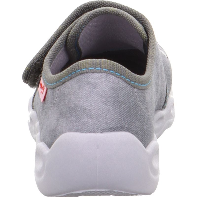 Superfit BUBBLE Jungen Hausschuh - Material: Textil in Grau