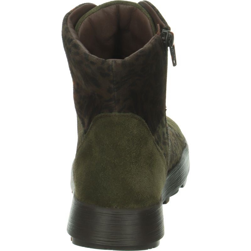 Think! COMODA Damen  - Material: Leder in Oliv