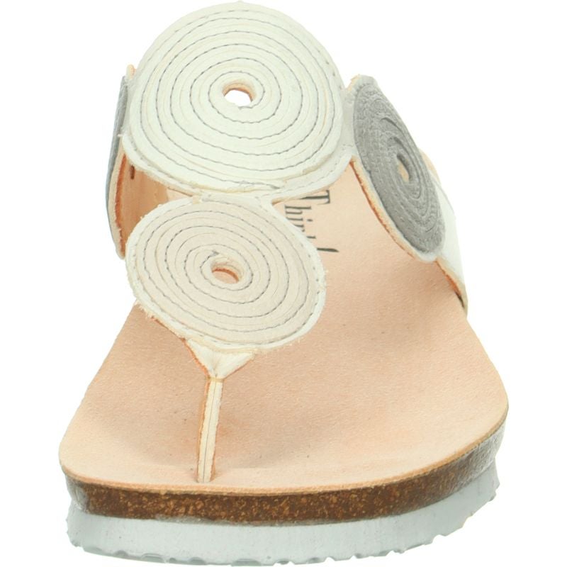 Think JULIA DAMEN Woman Mules - Material: Leather in White