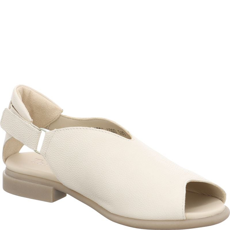 Think! KAMAA Damen Riemchensandale - Material: Leder in Beige