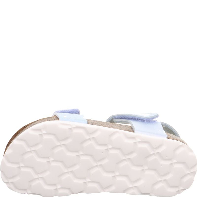 Superfit FUSSBETTPANTOFFEL Girls Sandal - Material: Sonstiges Material in Blue