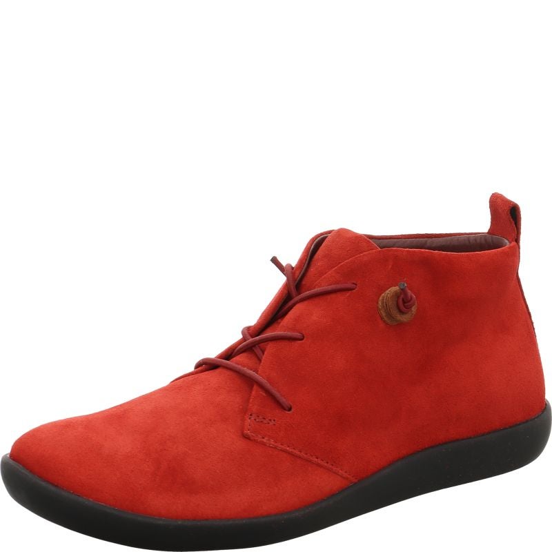 Think NATURE Woman Sneakers high - Material: Leather in Red
