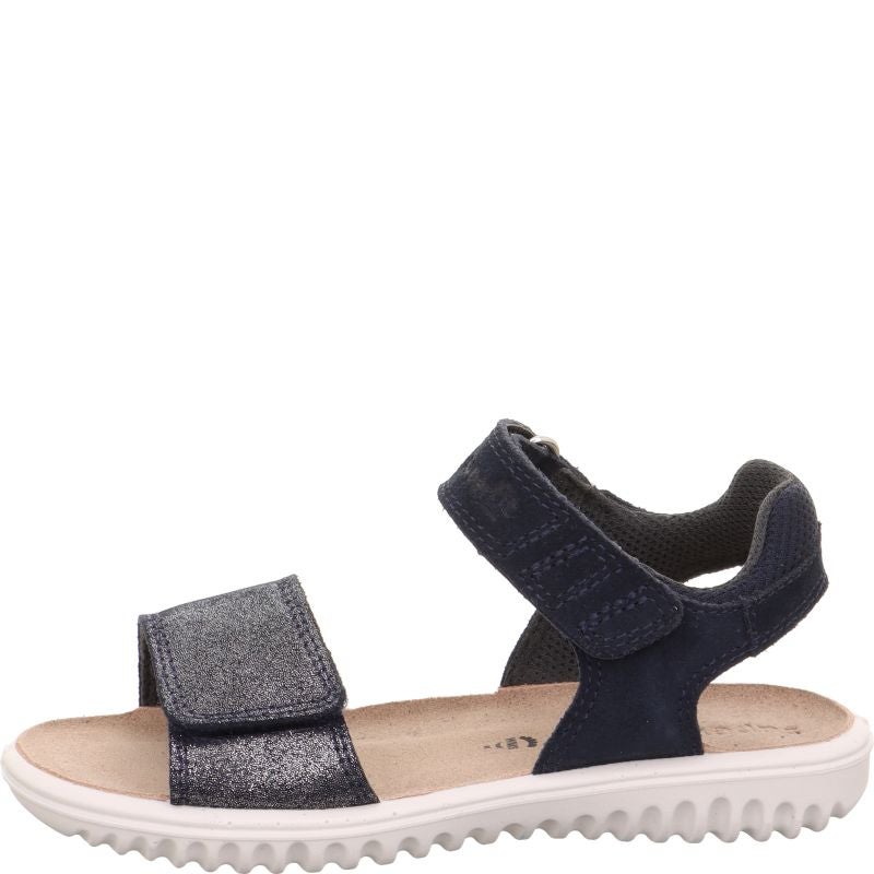 Superfit SPARKLE Sandale - Material: Leder in Blau