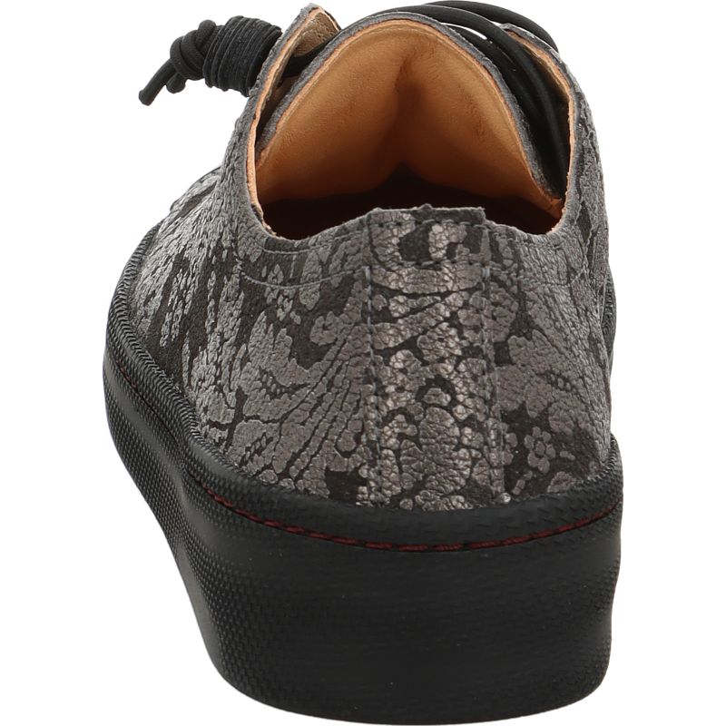 Think KUMI Woman Sneakers low - Material: Leather in Black