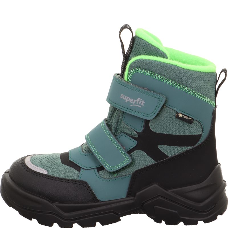 Superfit SNOW MAX Boys Boot - Material: Textil/Sonstiges Material in Green