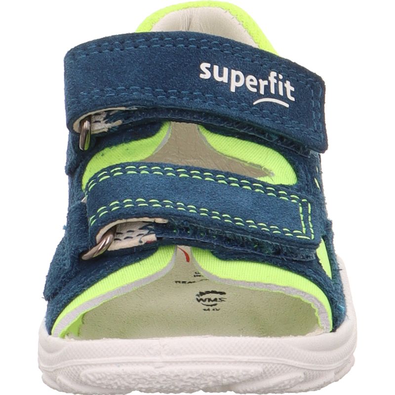 Superfit FLOW Boys Sandal - Material: Leather/Textil in Blue