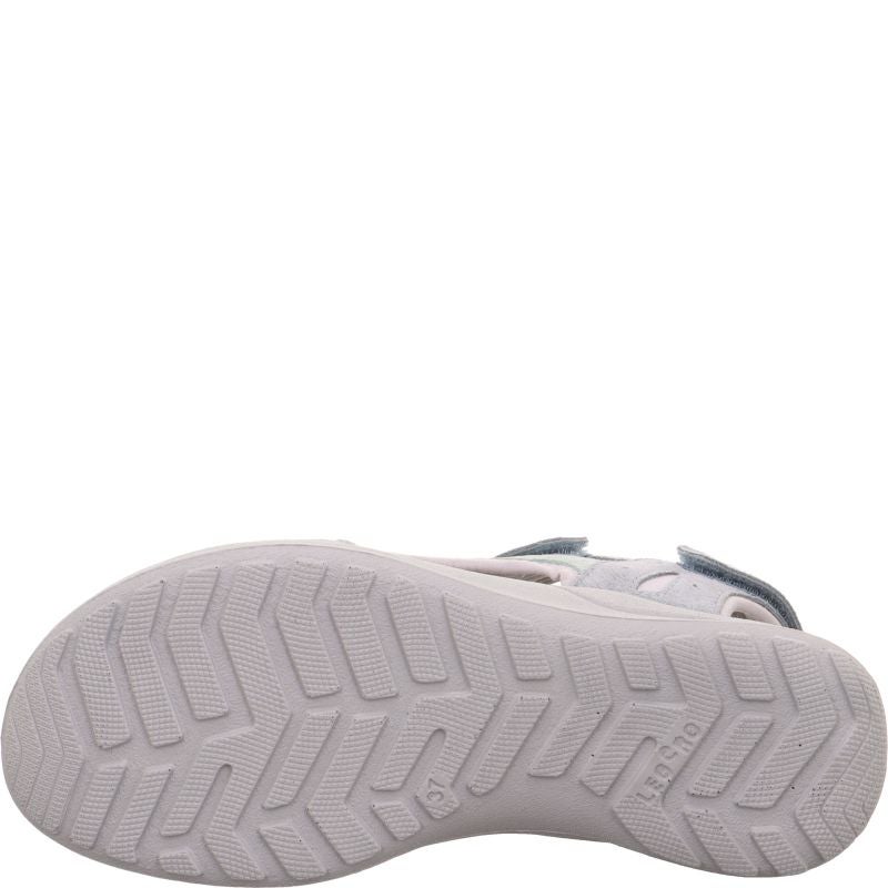 Legero SIRIS Damen Sandale - Material: Leder in Blau