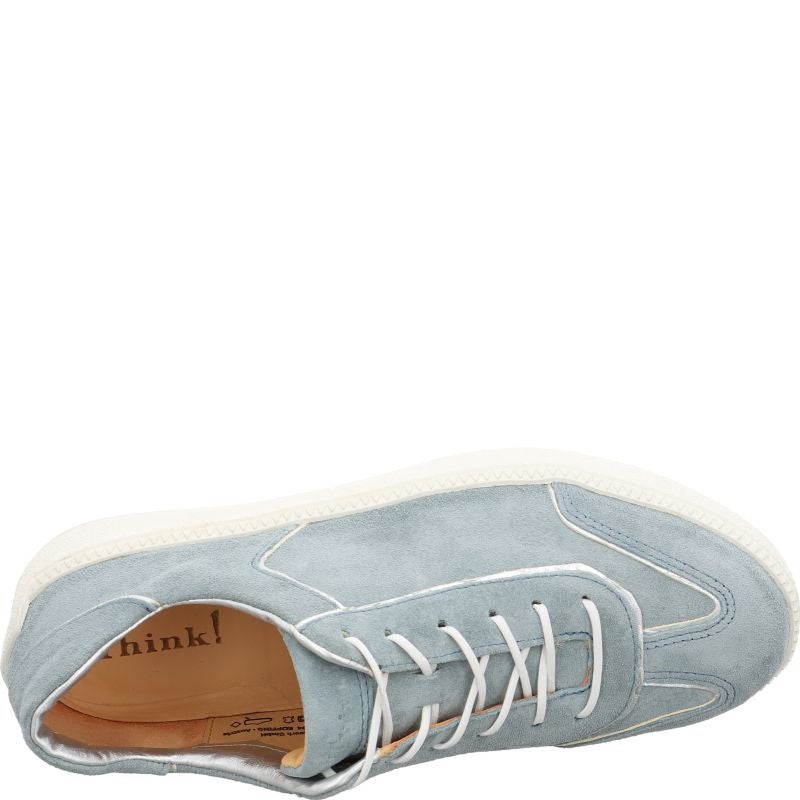 Think! TURNA DAMEN Damen Sneaker low - Material: Leder in Blau