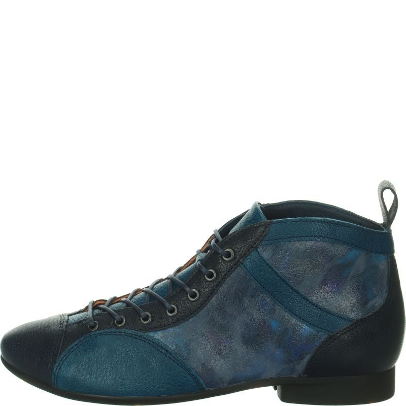 Think GUAD2 Ankle boot - Material: Leather in Multicolored