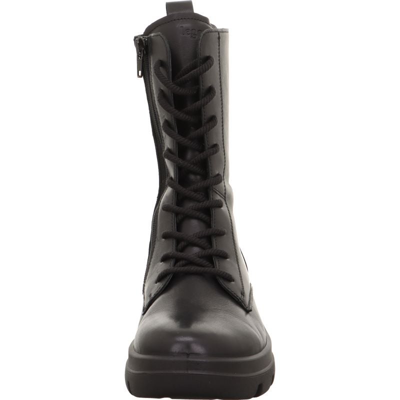 Legero ANGELINA Damen Schnürboots - Material: Leder in Schwarz