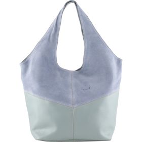 Think! THINK! BAG Damen Tasche - Material: Leder in Blau