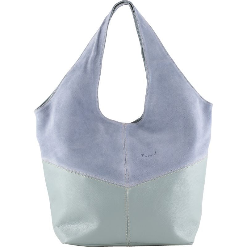 Think! THINK! BAG Damen Tasche - Material: Leder in Blau