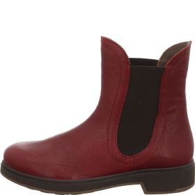 Think! COGITA Damen Chelsea Boots - Material: Leder in Rot