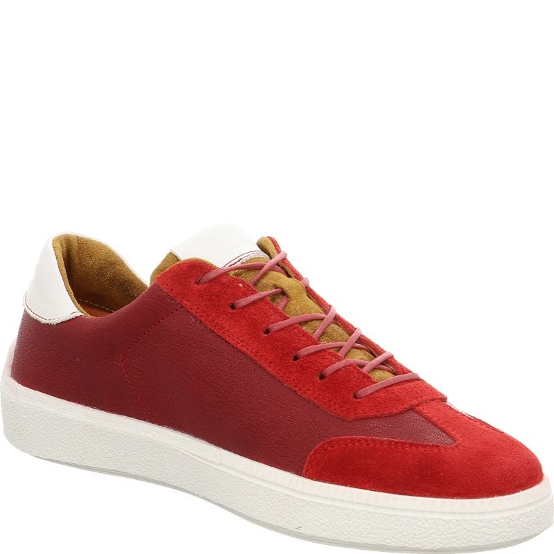 Think! TURNA DAMEN Damen Sneaker low - Material: Leder in Rot