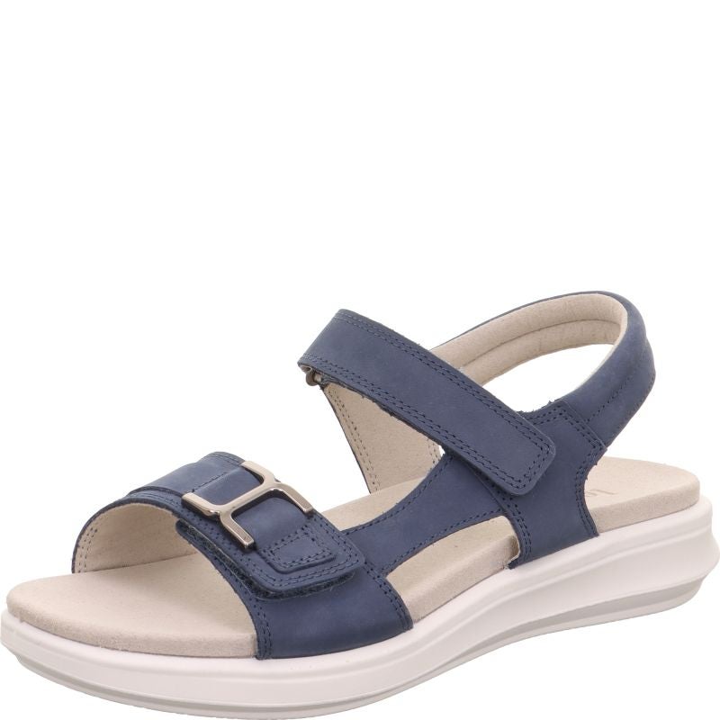 Legero ELLA Damen Sandale - Material: Leder in Blau