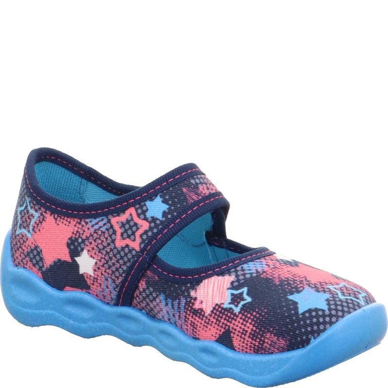 Superfit BUBBLE Girls Slipper - Material: Textile in Blue