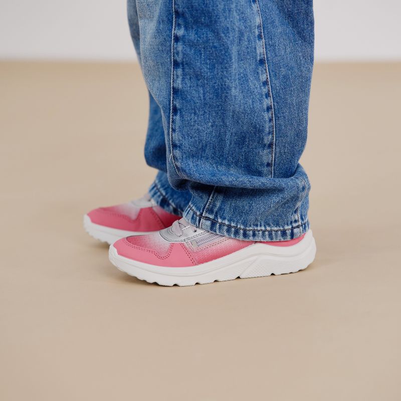 Superfit KICKS Sneaker low - Material: Textil/Sonstiges Material in Rosa