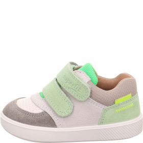 Superfit SUPIES Sneaker low - Material: Leder/Textil in Grün