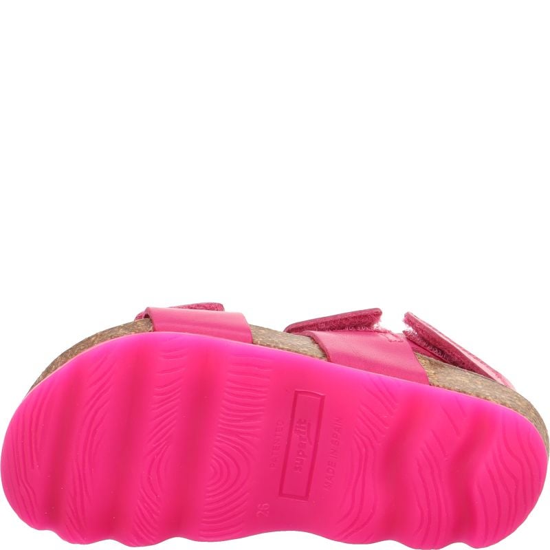 Superfit JELLIES Girls Sandal - Material: Leather in Pink