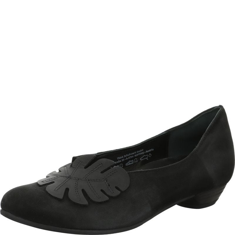 Think GRACE Woman Pumps - Material: Leather in Black