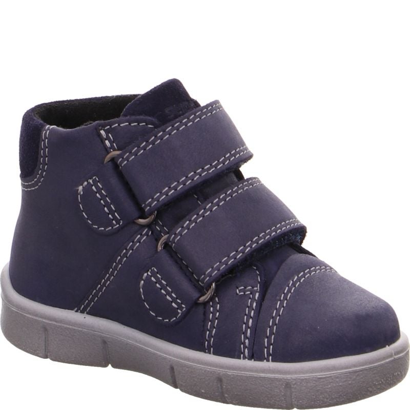 superfit ULLI Unisex | Jungen Sneaker high - Material: Leder in Blau