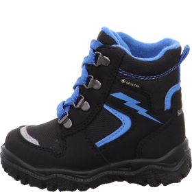 Superfit HUSKY1 Unisex, Boys Boot - Material: Textil/Sonstiges Material in Black