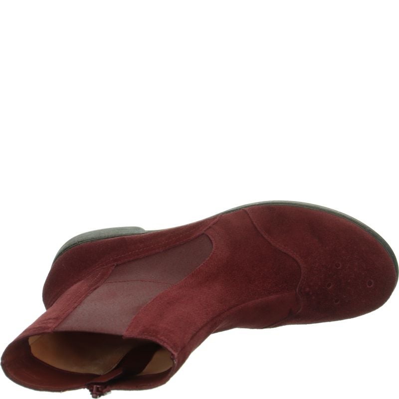 Think AGRAT Woman Ankle boot - Material: Leather in Red