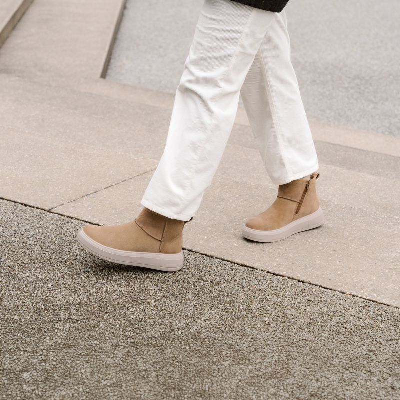 legero WONDER Damen Stiefelette - Material: Leder in Beige
