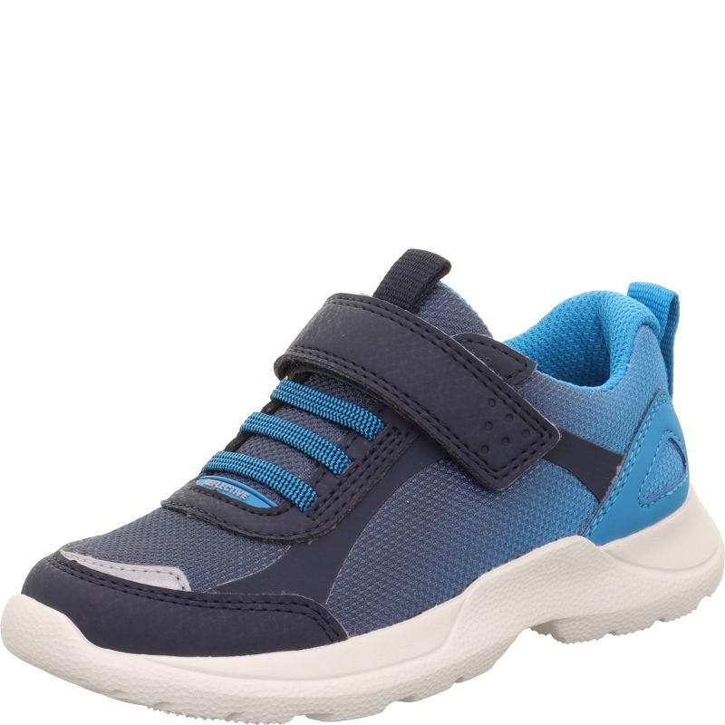 Superfit RUSH Sneakers low - Material: TextilSonstigesMaterial in Blue